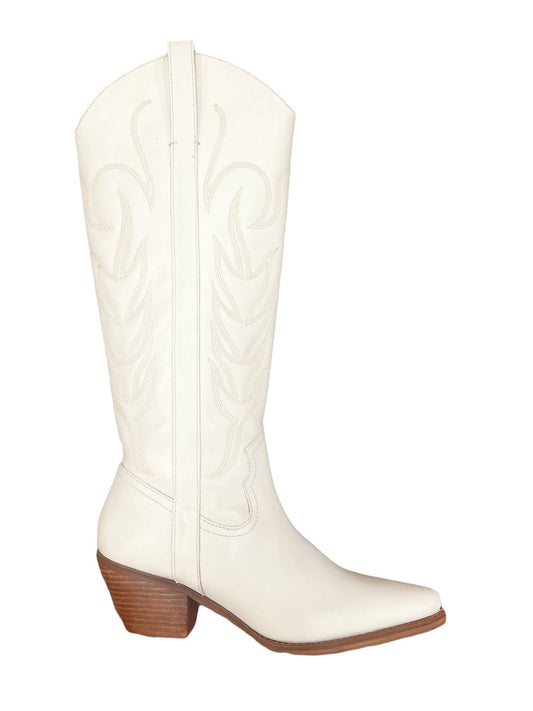 Agency Off White Western Boots