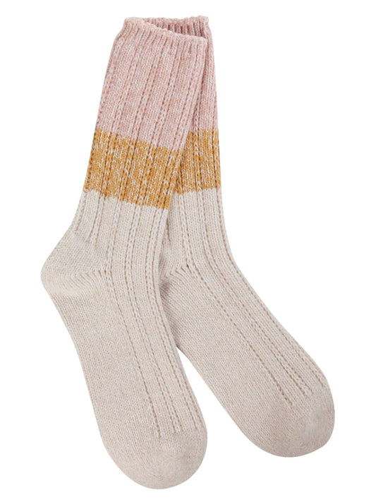 Weekend Pointelle Crew Socks